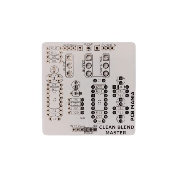 Clean Blend Master by PCB Guitar Mania - Stomp Box Schematics