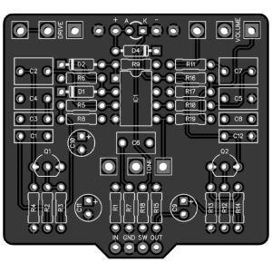 Glue Factory Overdrive by PedalPCB