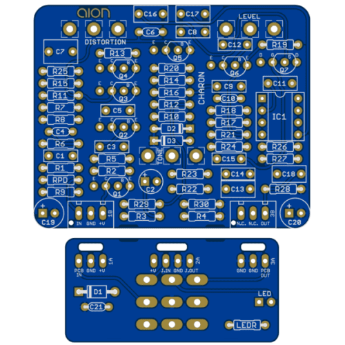 Charon Overdrive by Aion FX - Stomp Box Schematics