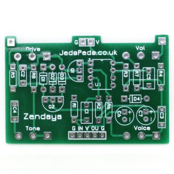 Zen Drive Layout Zendaya by Jeds Peds - Stomp Box Schematics