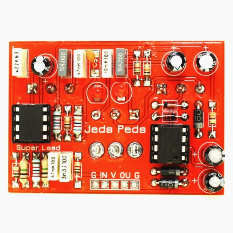 Super Lead Layout Super Lead by Jeds Peds - Stomp Box Schematics